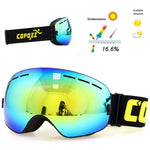 COPOZZ Brand Ski Goggles Men Women Snowboard