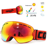 COPOZZ Brand Ski Goggles Men Women Snowboard