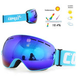 COPOZZ Brand Ski Goggles Men Women Snowboard