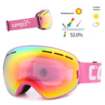 COPOZZ Brand Ski Goggles Men Women Snowboard