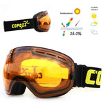 COPOZZ Brand Ski Goggles Men Women Snowboard