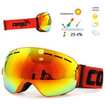 COPOZZ Brand Ski Goggles Men Women Snowboard