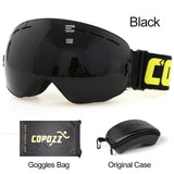 COPOZZ Brand Ski Goggles Men Women Snowboard