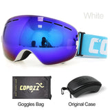 COPOZZ Brand Ski Goggles Men Women Snowboard